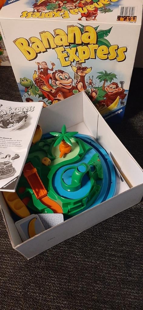 Banaan Express spel netjes, Hobby en Vrije tijd, Gezelschapsspellen | Bordspellen, Ophalen of Verzenden