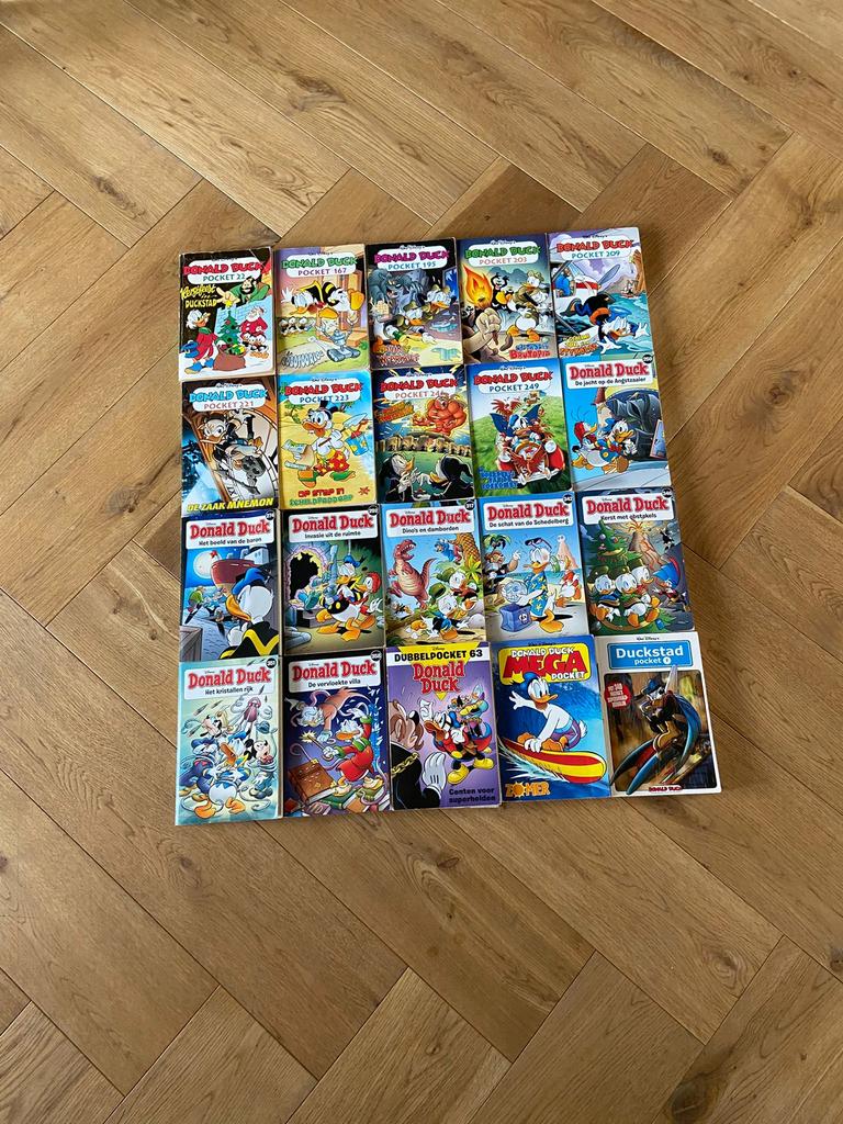 20 Donald Duck pockets, Meerdere comics, Ophalen of Verzenden, Zo goed als nieuw, Europa