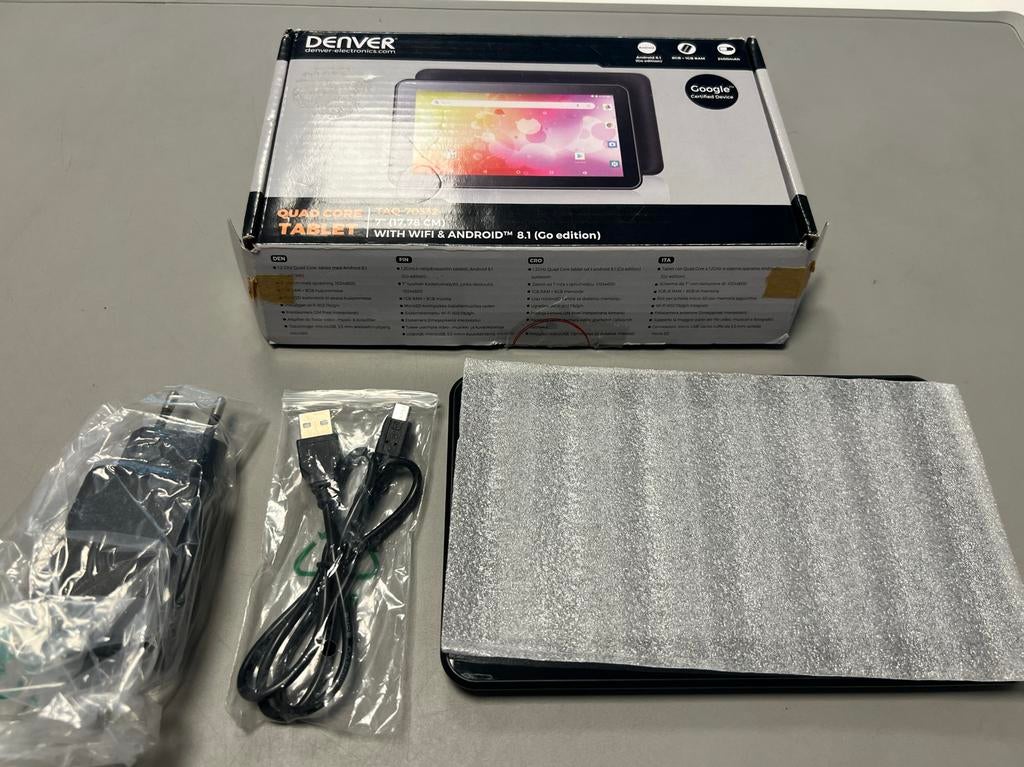 Denver TAQ-70332 Tablet - Nieuw in doos, Nieuw, Ophalen of Verzenden, Nvt, 7 inch of minder