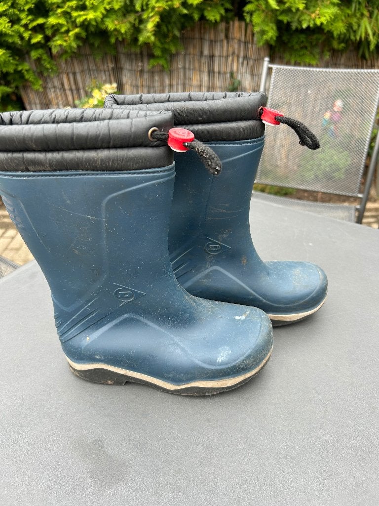 Snowboots/ regenlaarzen maat 32 blauw, Kinderen en Baby's, Kinderkleding | Schoenen en Sokken, Ophalen, Jongen of Meisje, Scapino