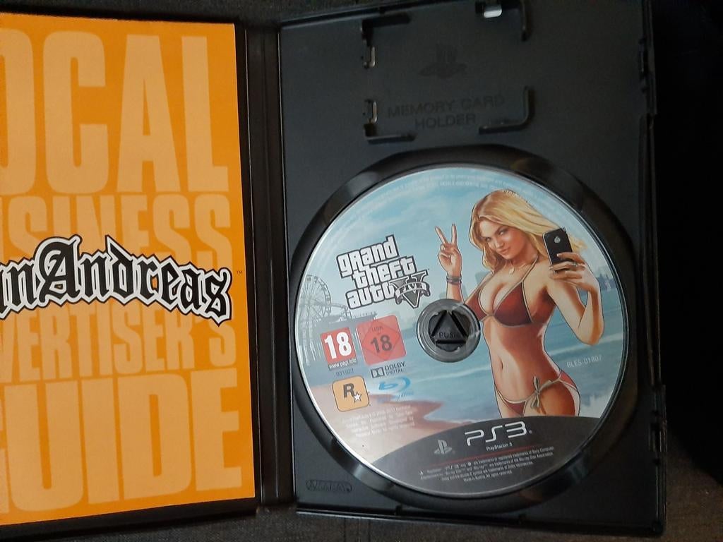 Grand Theft Auto 5 Playstation 3, Avontuur en Actie, Gebruikt, Vanaf 18 jaar, 1 speler