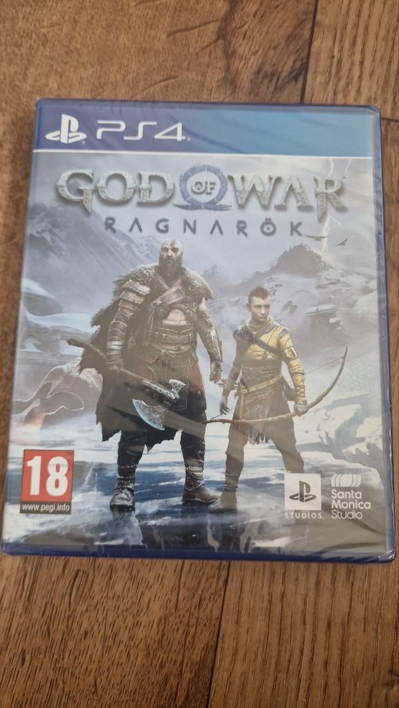 God of war ragnarok ps4 nieuw, Spelcomputers en Games, Games | Sony PlayStation 4, Avontuur en Actie, Vanaf 18 jaar, 1 speler