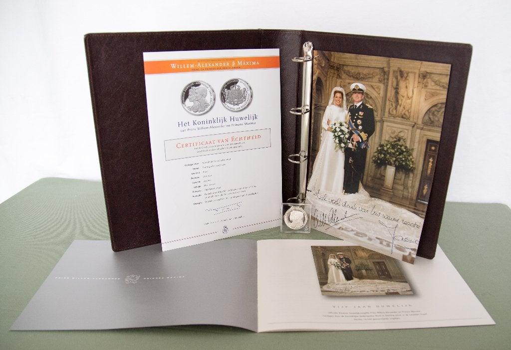 Officiële Oranje-Nassau collectie Willem-Alexander en Maxima, Postzegels en Munten, Koningin Beatrix, Zilver, Losse munt, Overige waardes