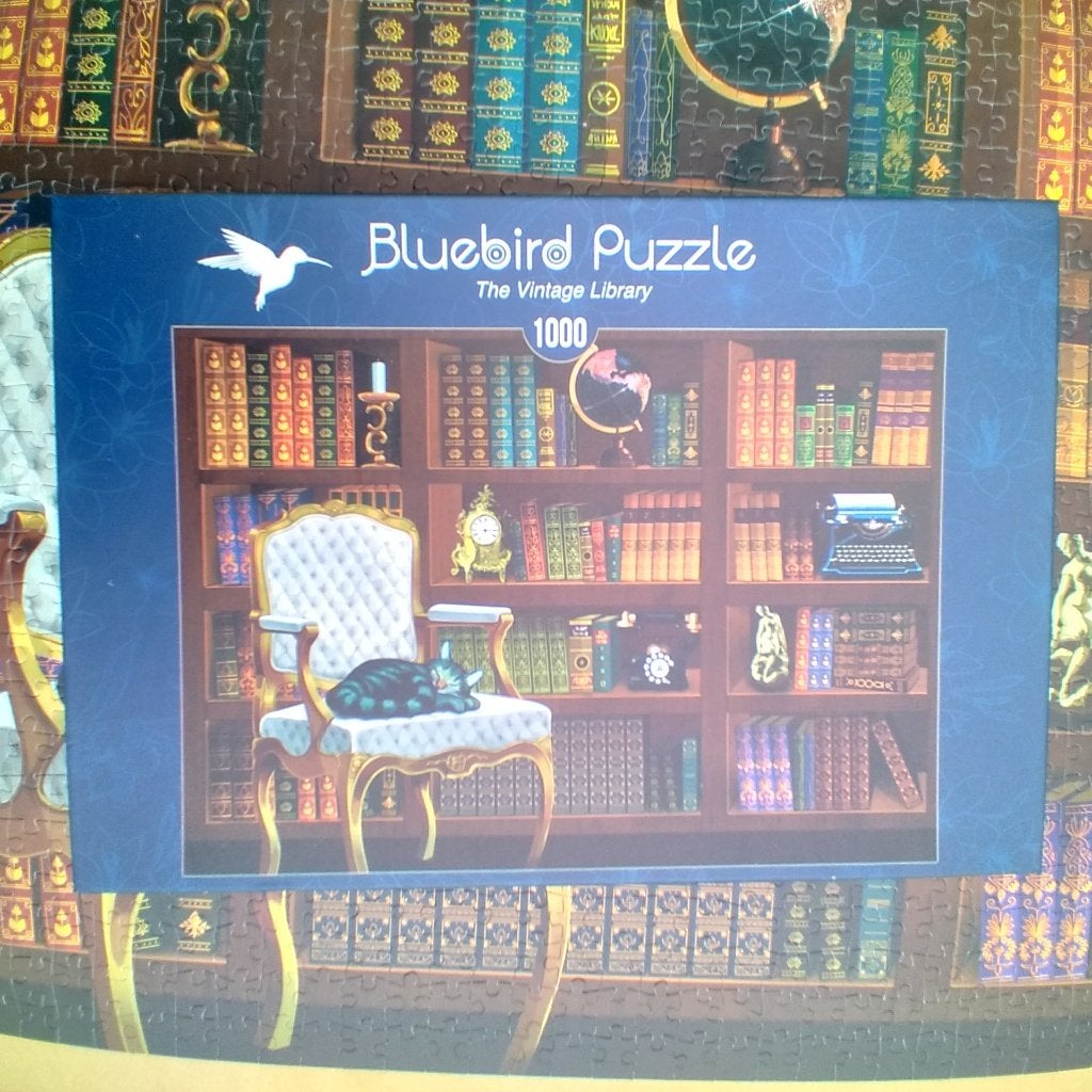 Bluebird puzzel, Hobby en Vrije tijd, Denksport en Puzzels, Ophalen of Verzenden, 500 t/m 1500 stukjes, Zo goed als nieuw, Legpuzzel