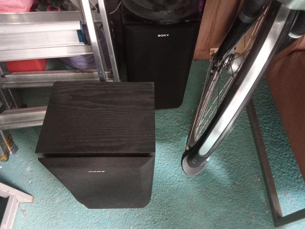 SONY LUIDSPREKERS ZIE FOTO, Audio, Tv en Foto, Luidsprekers, Ophalen of Verzenden, Minder dan 60 watt, Front, Rear of Stereo speakers