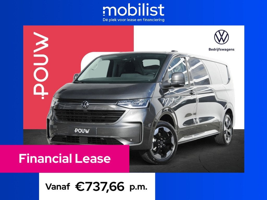 Volkswagen E-Transporter 34 L2H1 218pk Bulli 64 kWh, Automaat, Achterwielaandrijving, 310 km, 2 stoelen