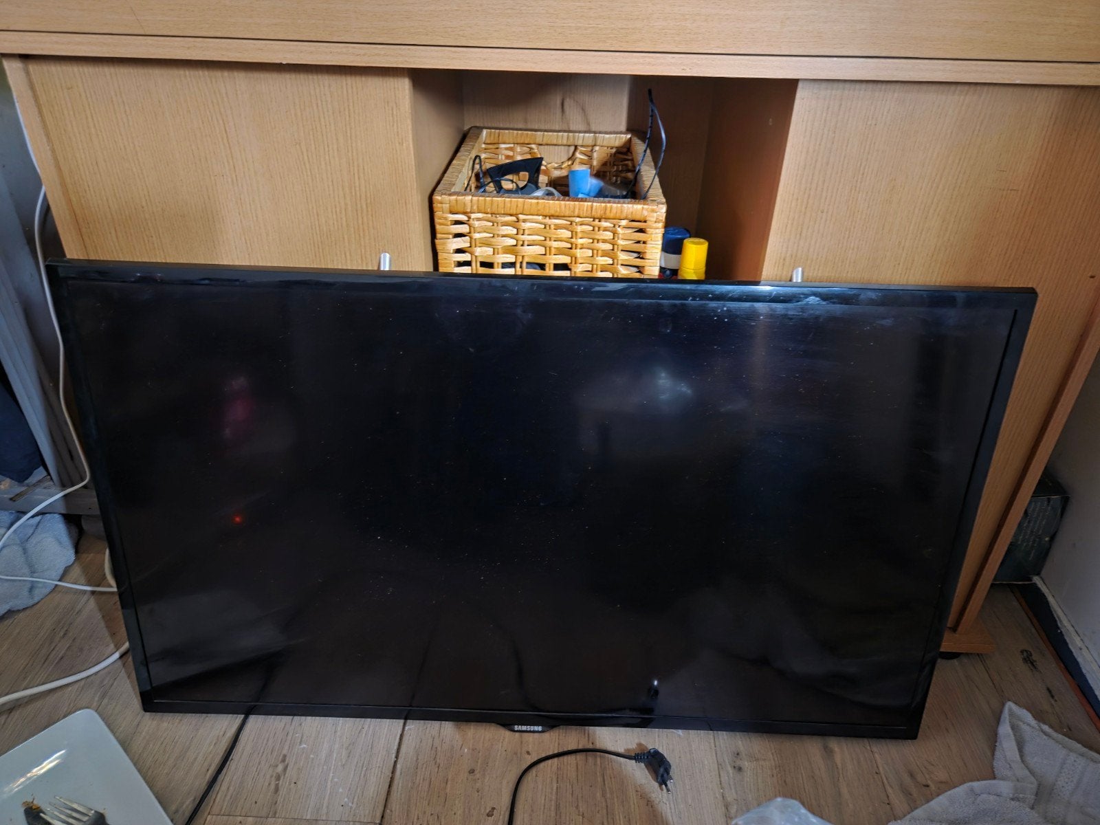 Samsung TV - Geen voet, Audio, Tv en Foto, Televisies, Ophalen, Gebruikt, 50 Hz, 80 tot 100 cm