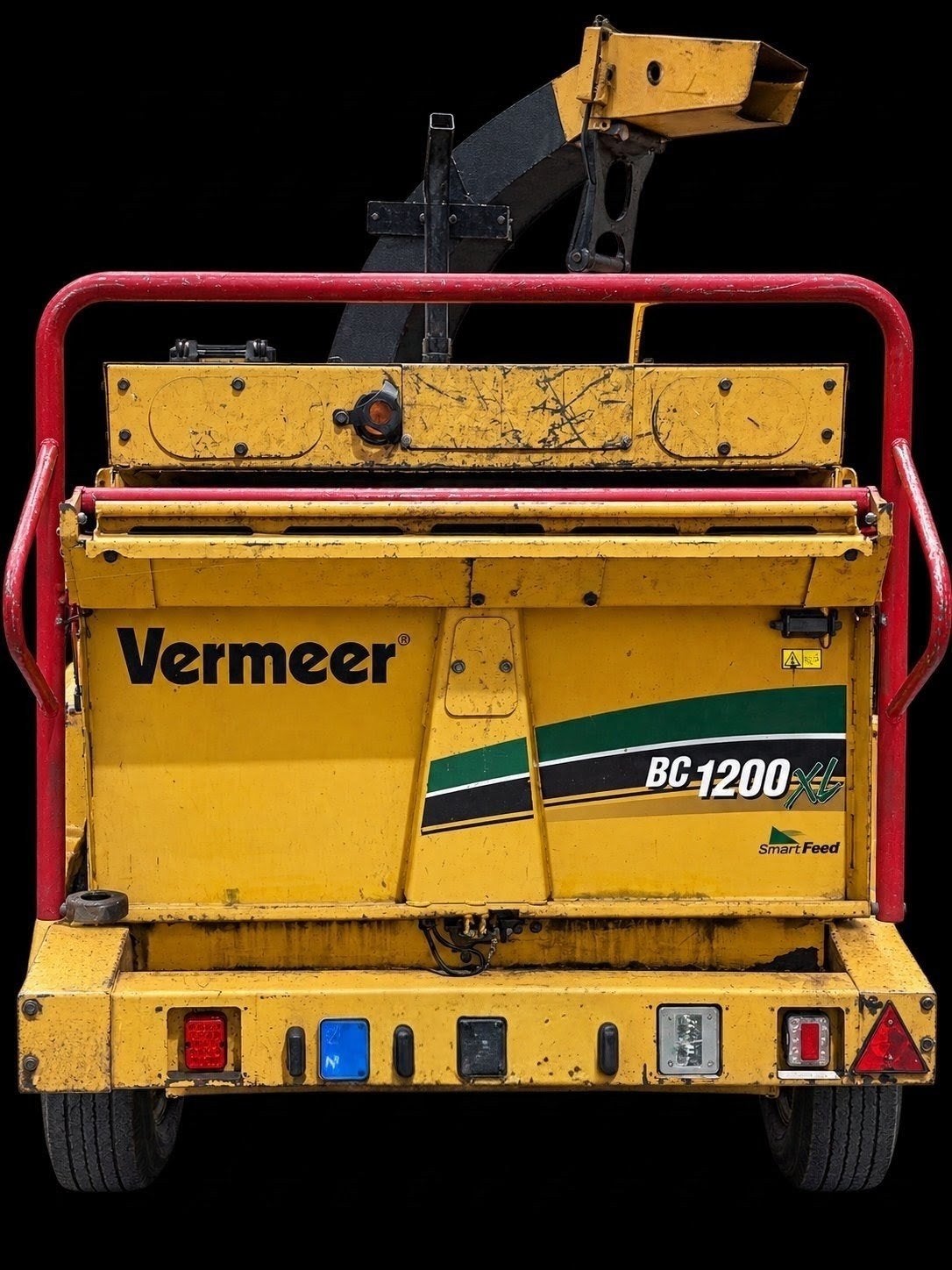 Vermeer BC1200 Hakselaar met gereviseerde motor, Ophalen, Hakselaar