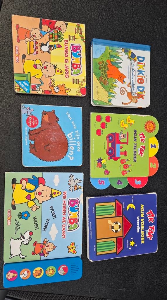 Kinderboekjes, Ophalen, Gebruikt