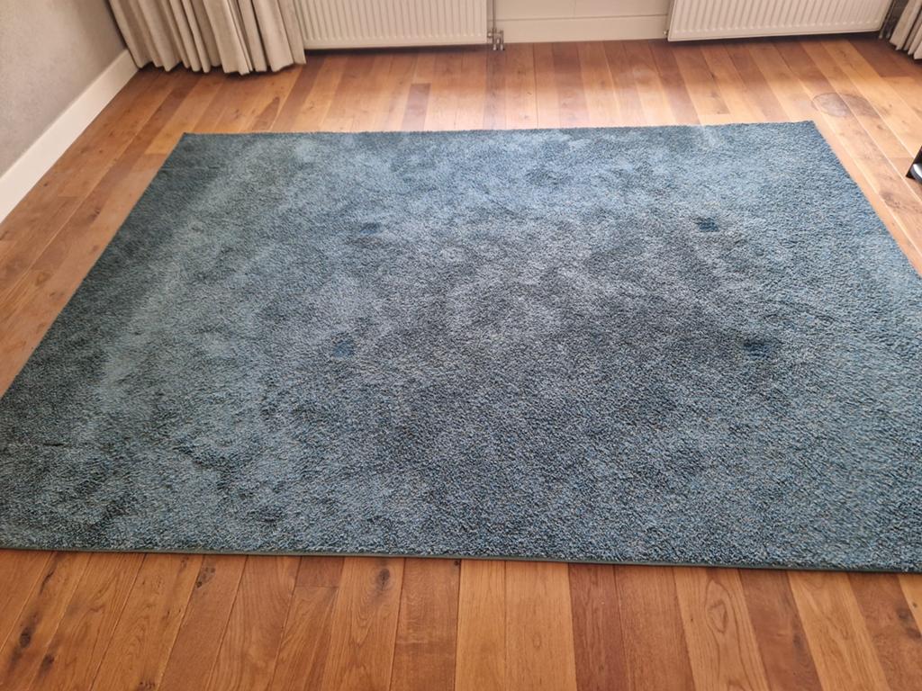 Blauw Multicolor Vloerkleed 3.00x2.15m, Ophalen, Gebruikt, Blauw, 200 cm of meer