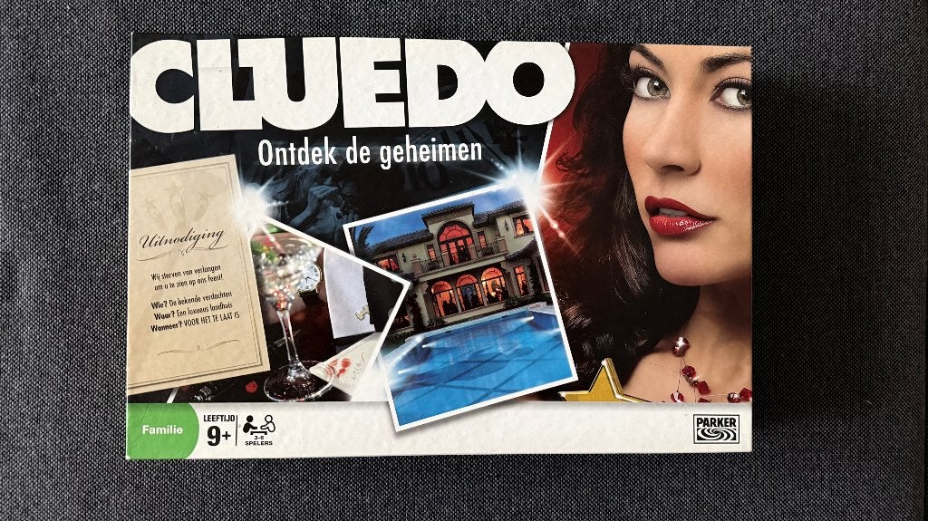 Cluedo – Ontdek de geheimen van Parker, Hobby en Vrije tijd, Ophalen, Nieuw