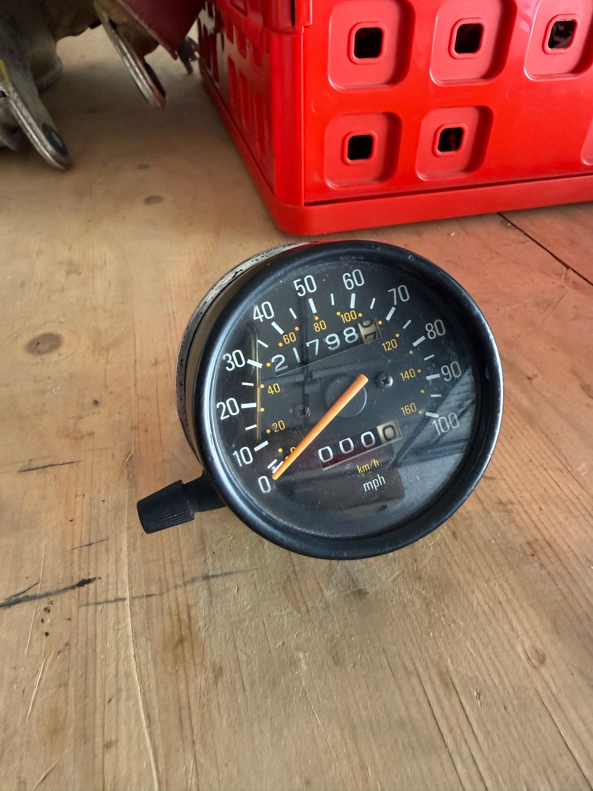Yamaha XT 500 snelheidsmeter - Goede staat, dagteller werkt, Ophalen of Verzenden, Gebruikt