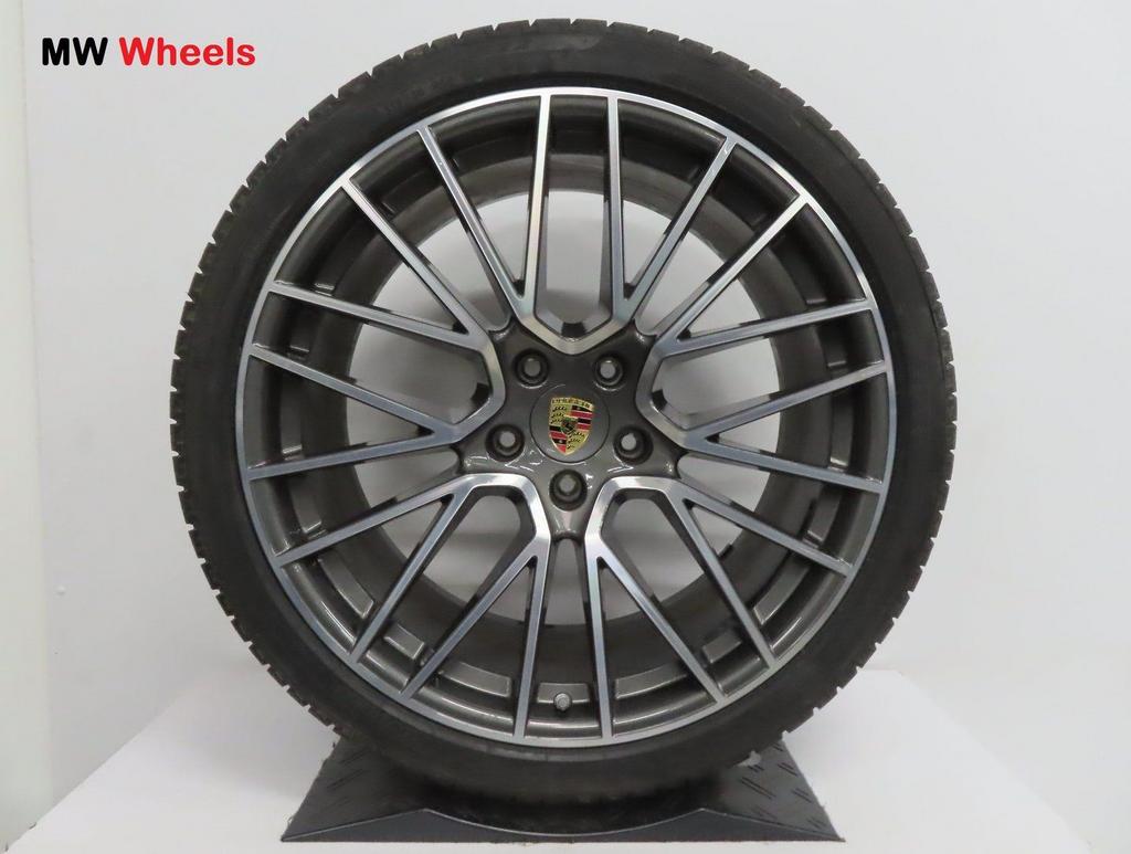 Porsche 22 inch Origineel Cayenne Spyder velgen winterbanden, Gebruikt, -, 285 mm, -