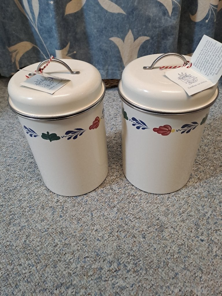 Voorraadbus, Voorraadpot, Ophalen, Nieuw, Metaal