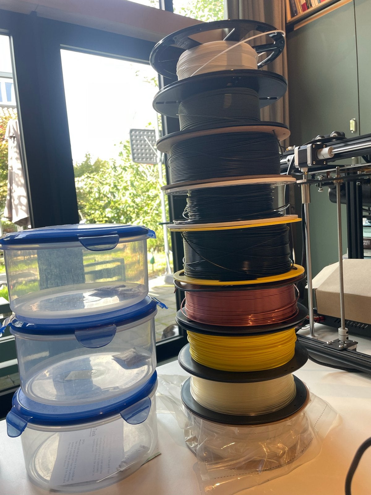 Filament en FilaTanks voor 3D-printers, Computers en Software, Ophalen, Gebruikt, Filament