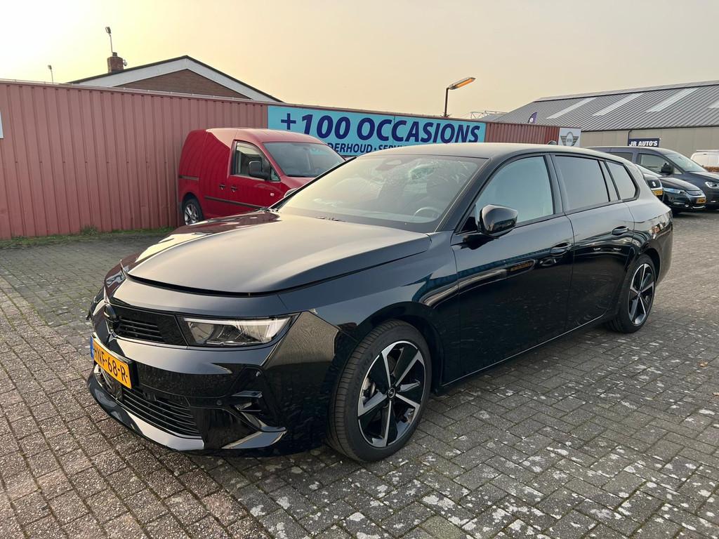 Opel ASTRA SPORTS TOURER 1.2 Turbo Hybrid GS Incl BTW/BPM Au, 1402 kg, 1199 cc, Zwart, Origineel Nederlands
