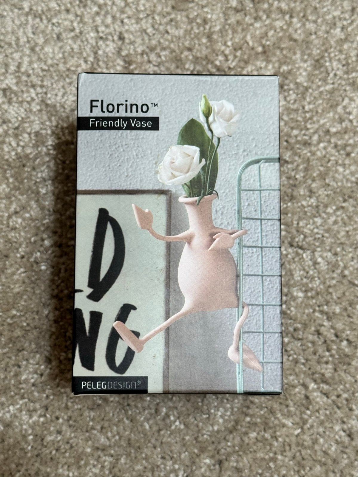 Florino Friendly Vaas - Perzik Kleur, Ophalen, Kunststof, Overige kleuren, Nieuw