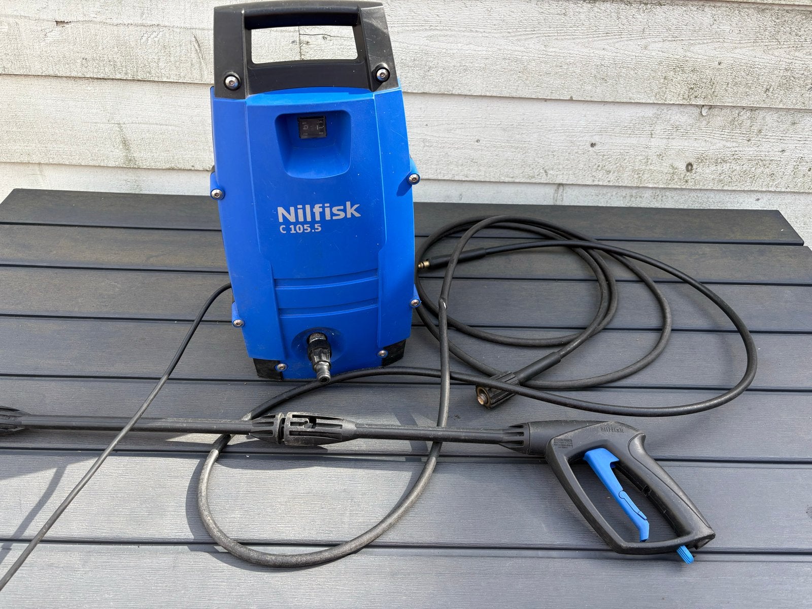 Nilfisk C 105.5 hogedrukreiniger, Tuin en Terras, Hogedrukreinigers, Ophalen, Gebruikt, Elektrisch