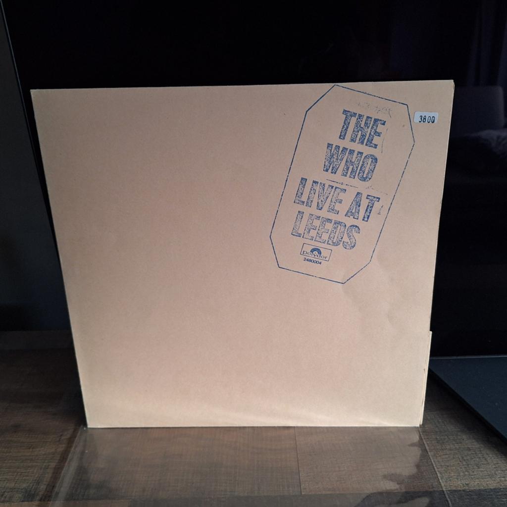 The Who live at leeds met veel extra's erbij, Ophalen of Verzenden, Gebruikt, 12 inch, Poprock