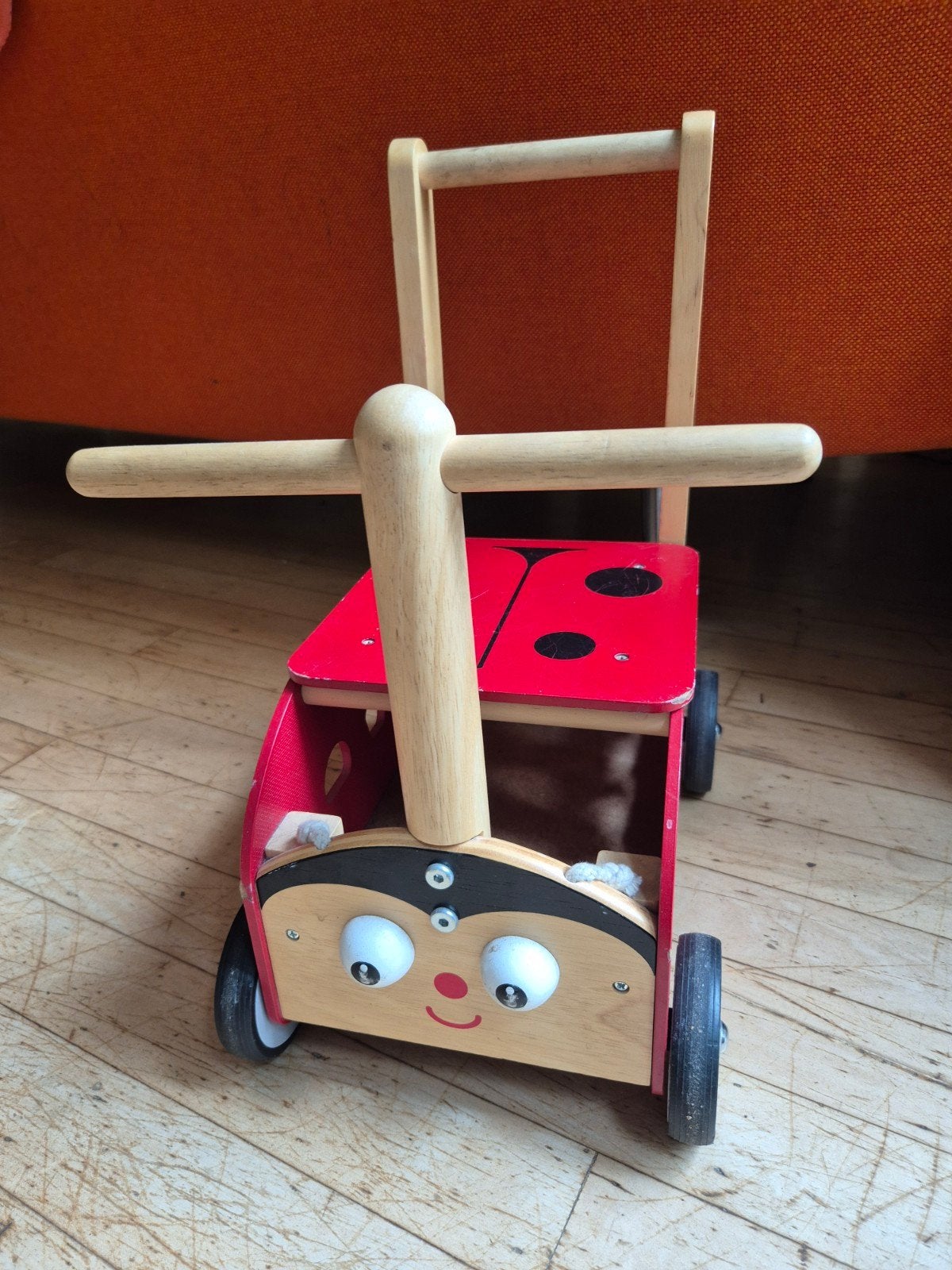 Loopwagen lieveheersbeestje I'm Toy, Ophalen, Gebruikt, Duw- of Trekspeelgoed