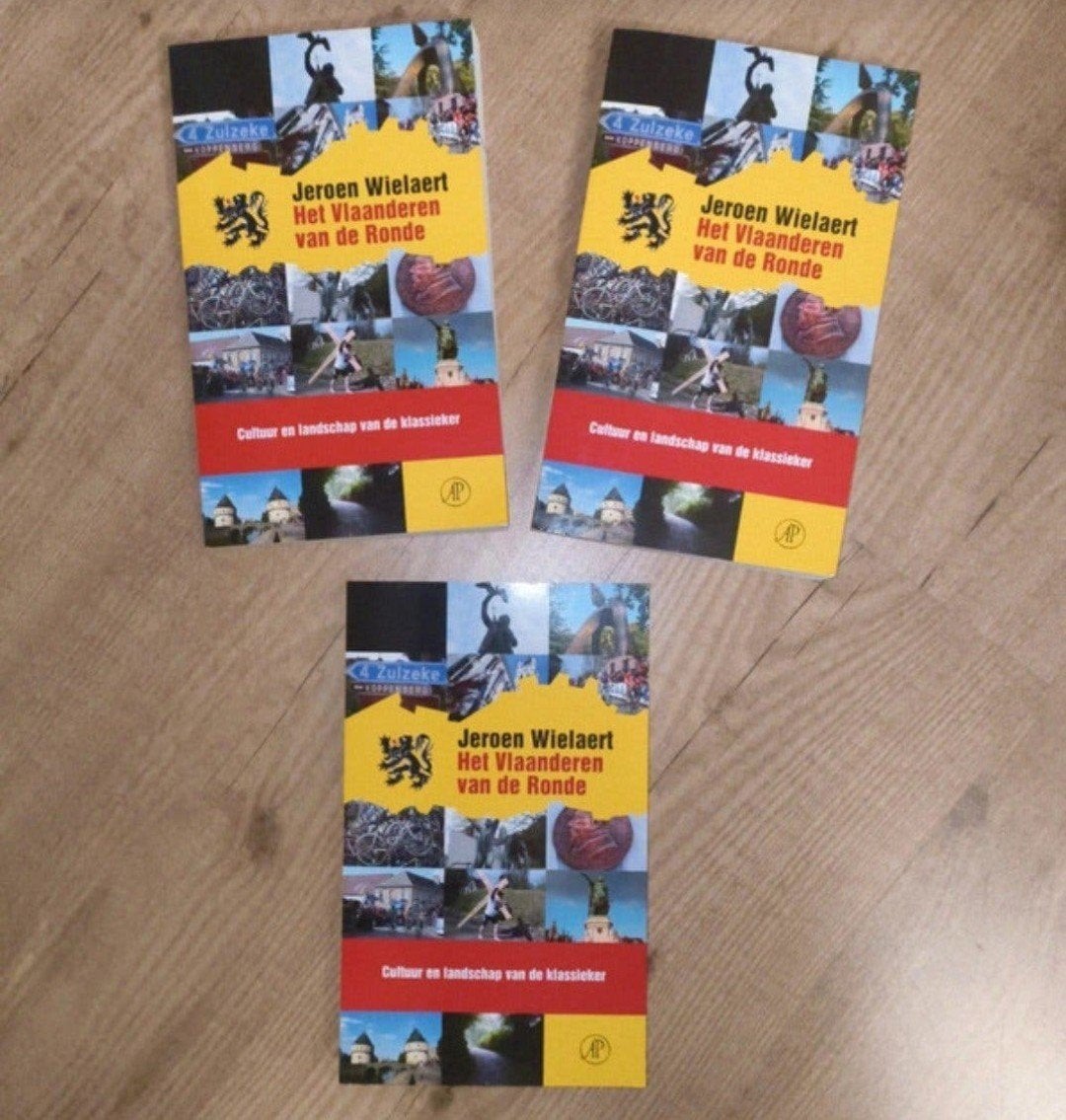 3 nieuwe boeken: Het Vlaanderen van de Ronde (gratis), Ophalen, Nieuw