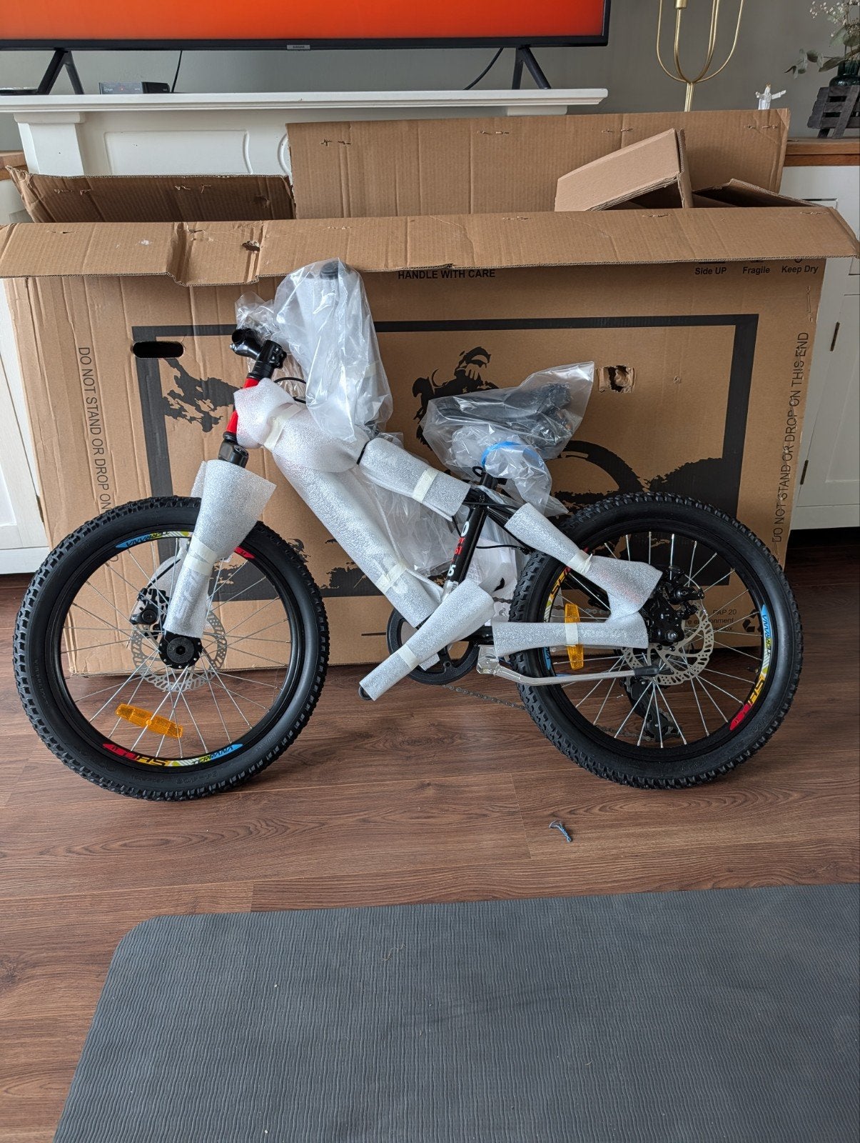 Kinderfiets DHS Terrana 20 inch - nieuw van Decathlon, 20 inch of meer, DHS terana, Nieuw, Ophalen of Verzenden