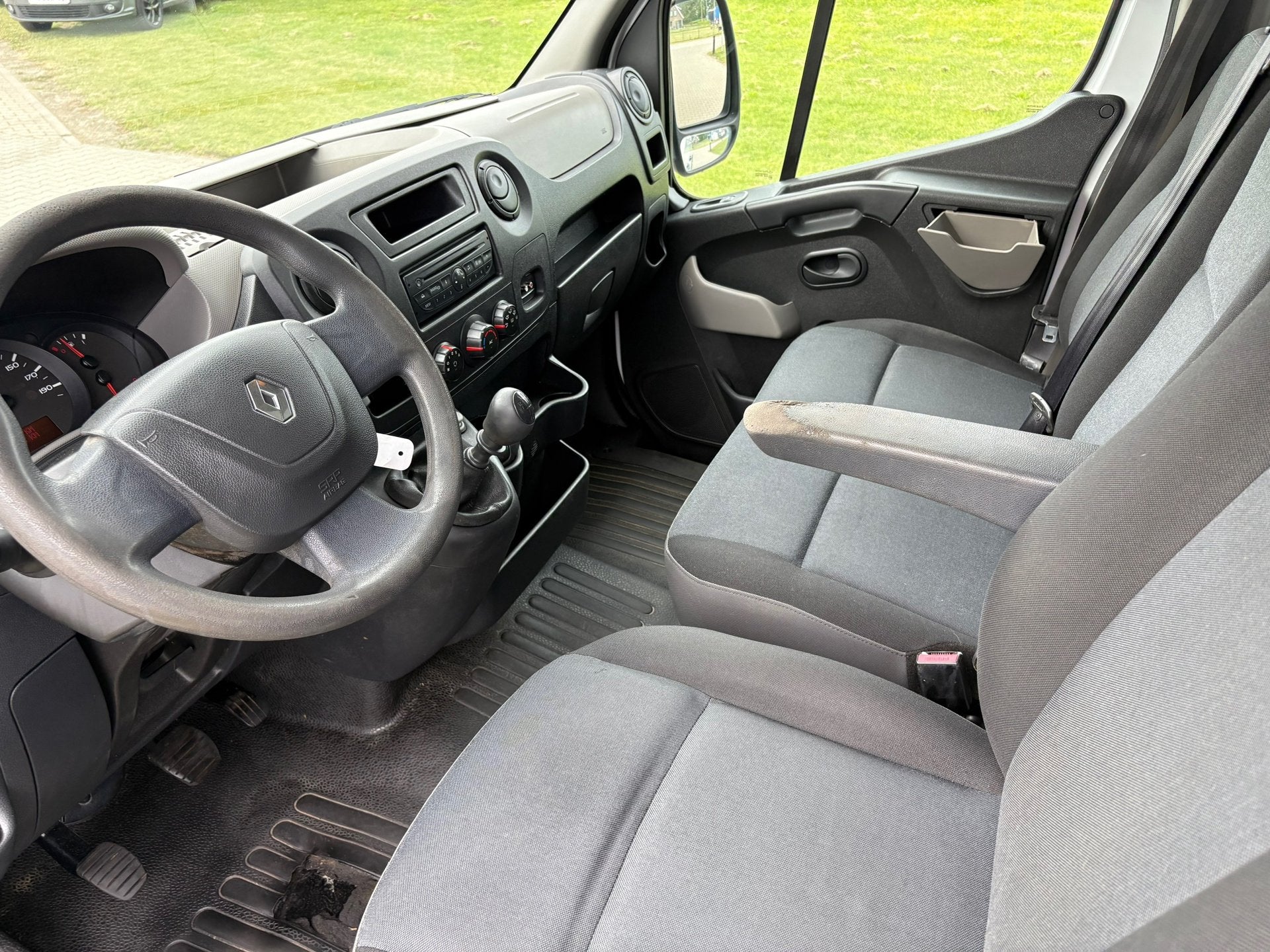 Renault Master T35 2.3 dCi L4H3 Dubbel Lucht, Auto's, Bestelauto's, Euro 5, Gebruikt, 4 cilinders, Renault