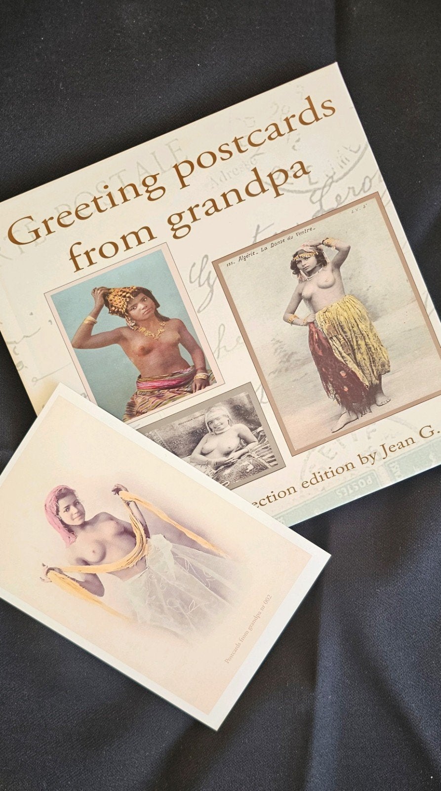 Greeting postcards from grandpa ero -  gelimiteerd  5/15., Ophalen of Verzenden, Overige onderwerpen