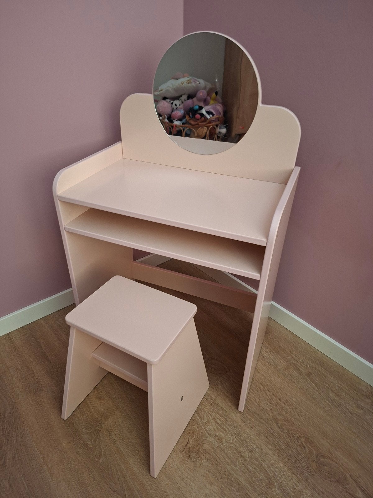 Make-up tafel kind, Ophalen, Gebruikt, Tafel(s) en Stoel(en)