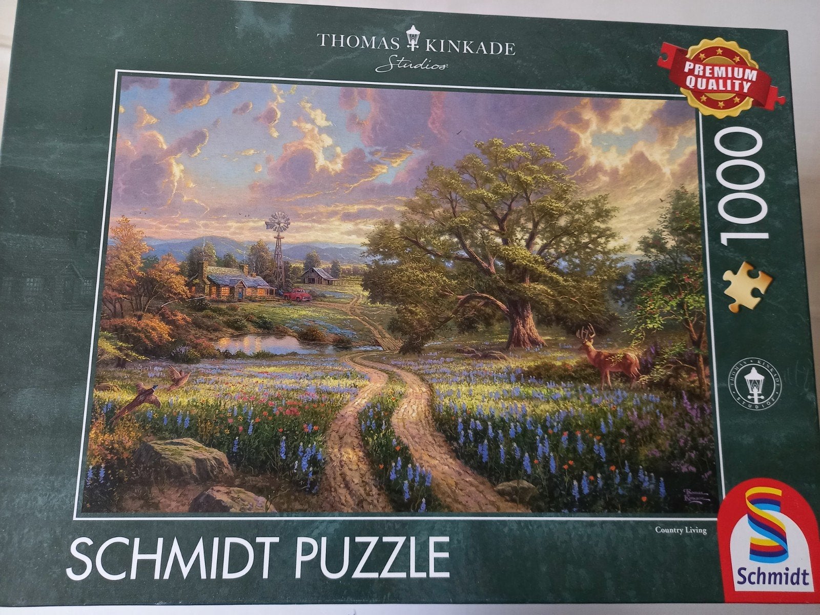 Schmidt puzzel, Ophalen of Verzenden, 500 t/m 1500 stukjes, Zo goed als nieuw