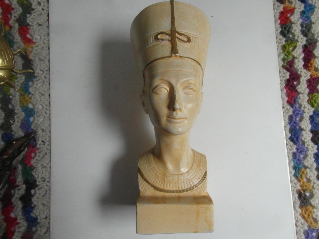 Buste van Nefertete en meer over het oude Egypte, boeken en, Ophalen of Verzenden