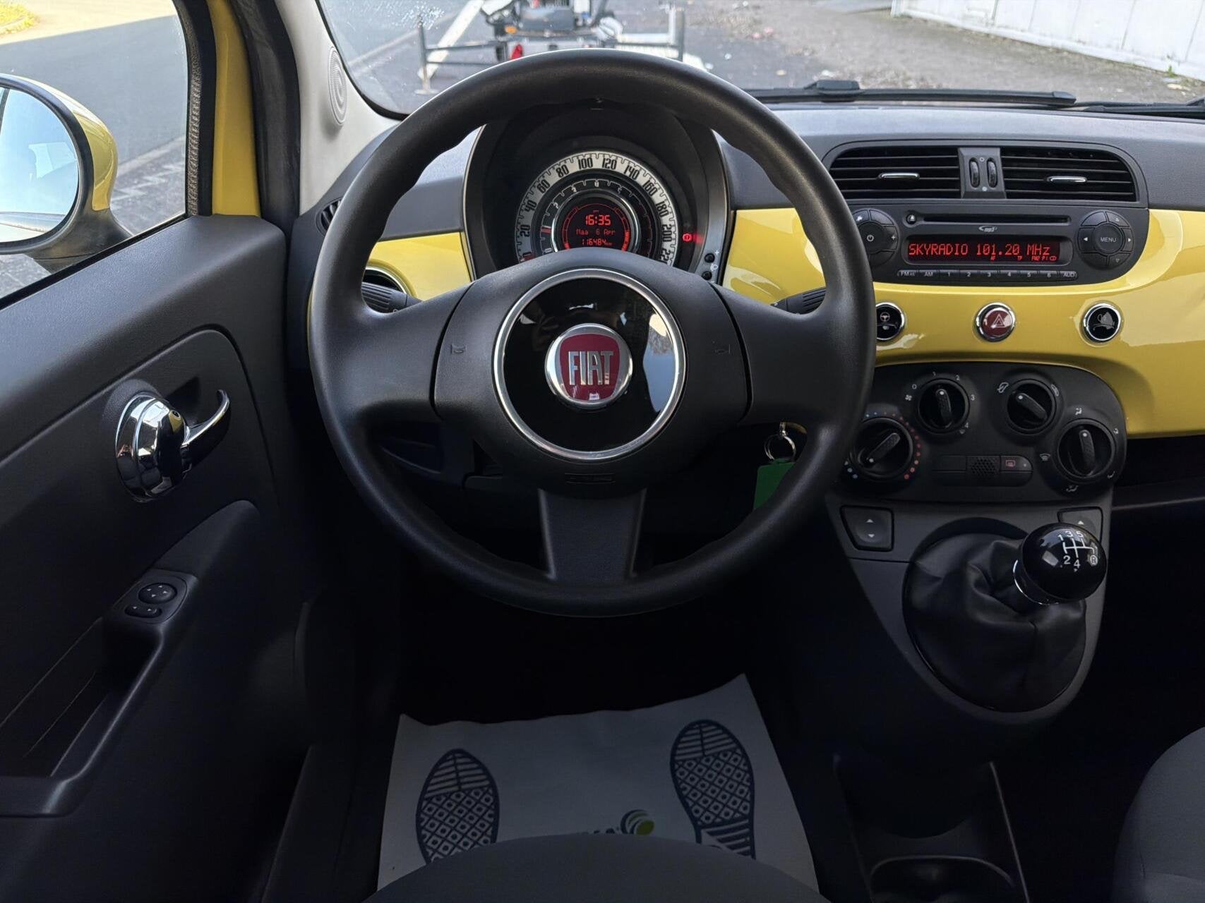 Fiat 500 1.2 Pop - LEUKE AUTO/ELEK.PAKKET/NAP, Auto's, Gebruikt, 1242 cc, 4 cilinders, 840 kg