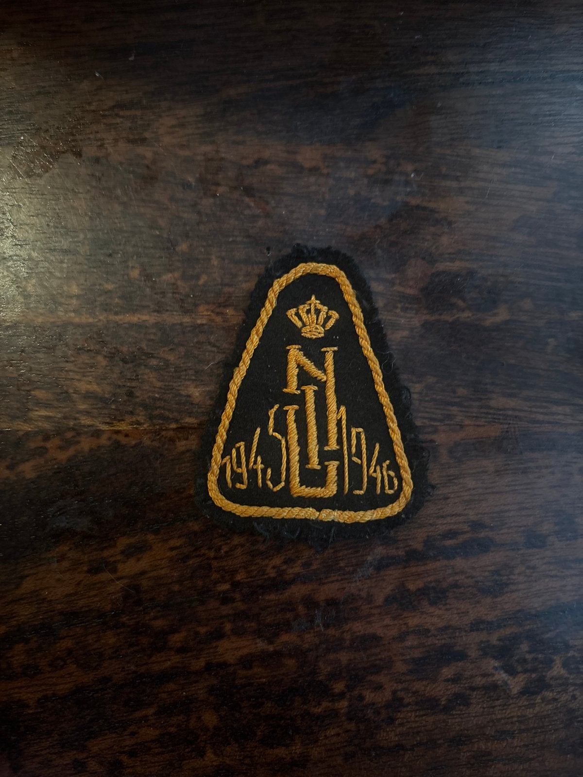 Knil voortrekker embleem 1945-1946, Ophalen of Verzenden, Gebruikt