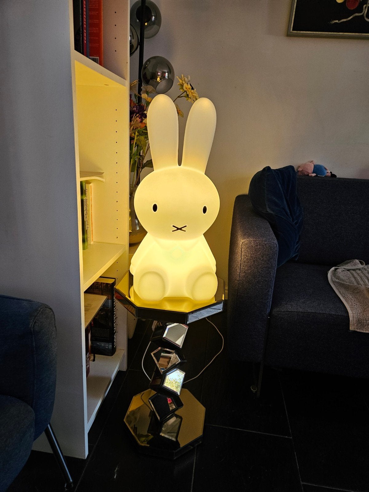 Nijntje nachtlamp, Ophalen, Zo goed als nieuw, Wasbaar, Lamp
