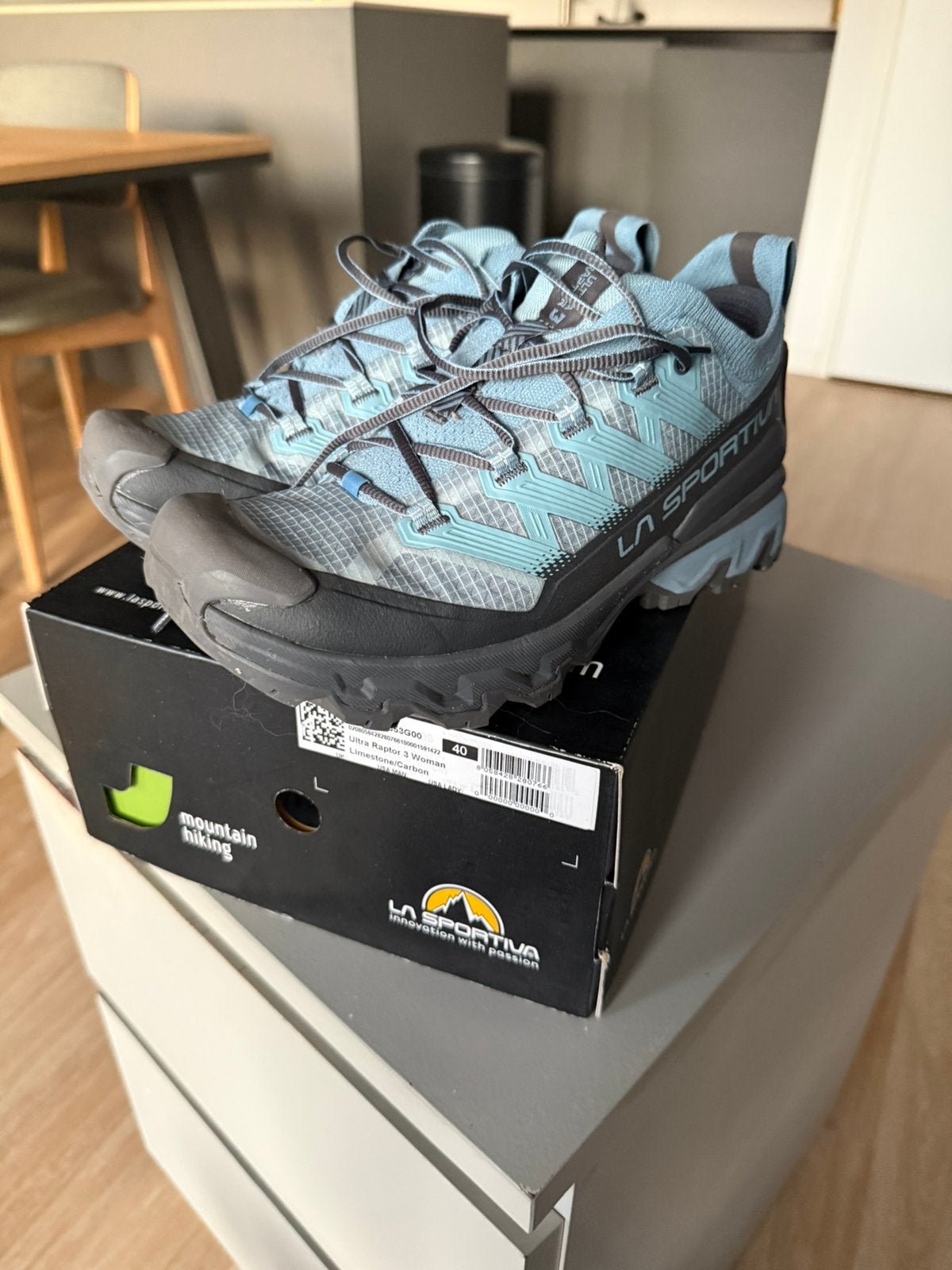 La Sportiva Ultra Raptor 3 dames 40, Ophalen of Verzenden, Zo goed als nieuw, Schoenen