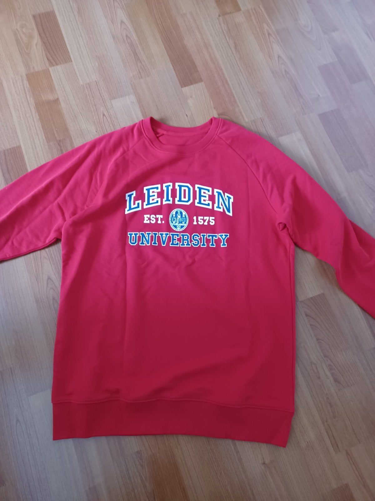 Leiden University Sweater - Rood - Maat L, Ophalen of Verzenden, Nieuw, Maat 56/58 (XL), Rood