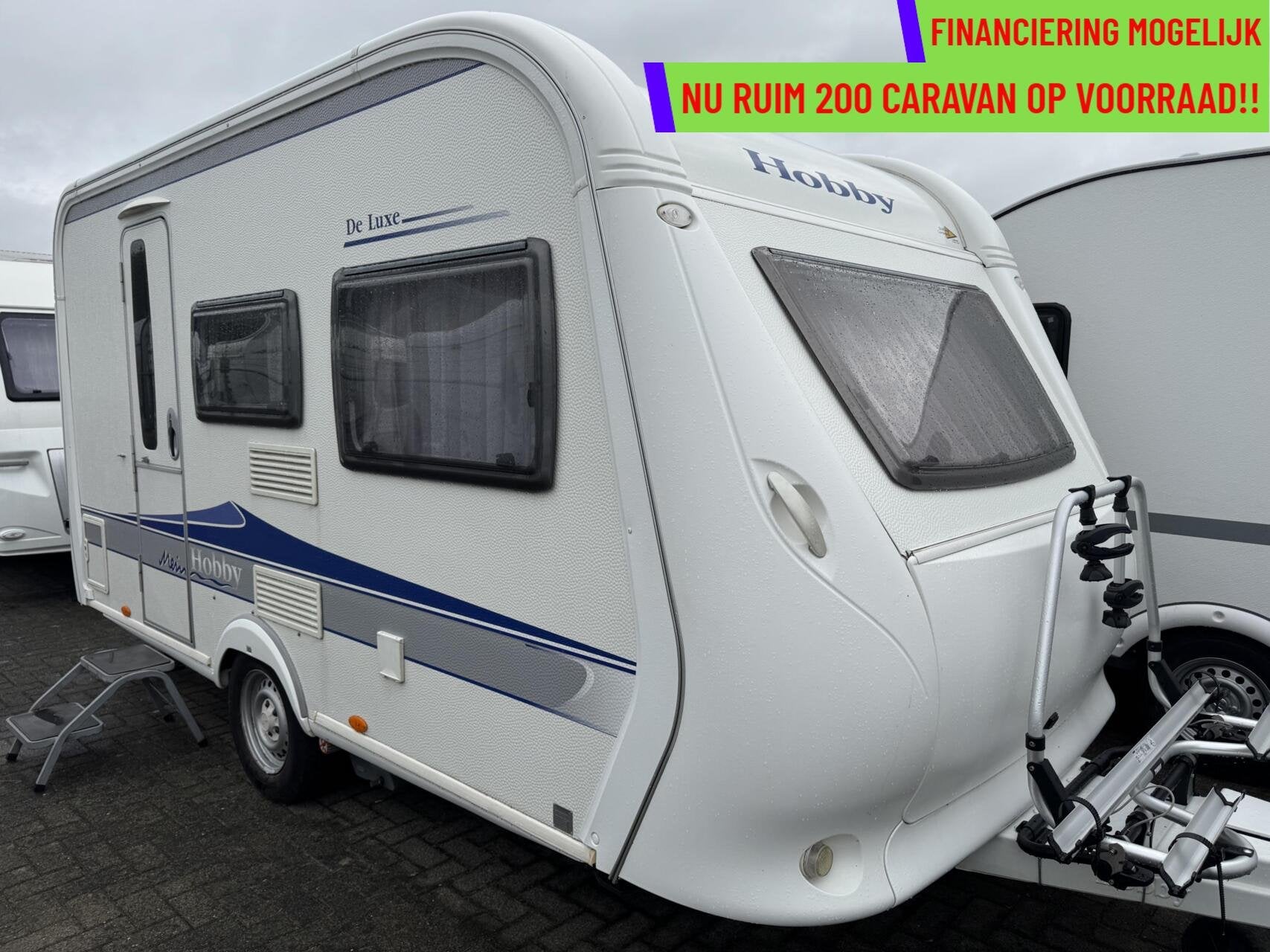 Hobby 400 SF DE LUXE, DWARSBED, TREINZIT, MOVER, VOORTENT, Mover, Hobby, Bedrijf, Treinzit