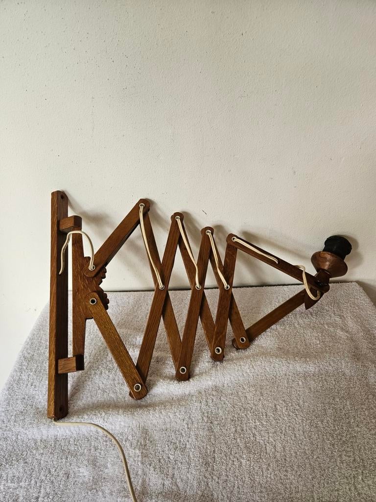 Ontwerp  T zweers.  ! Mooie schaarlamp uit de jaren 60, Ophalen of Verzenden