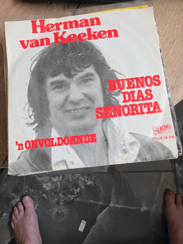 Herman van Keeken - Buenos Dias Senorita / 'n Onvoldoende, Cd's en Dvd's, Vinyl Singles, Ophalen of Verzenden