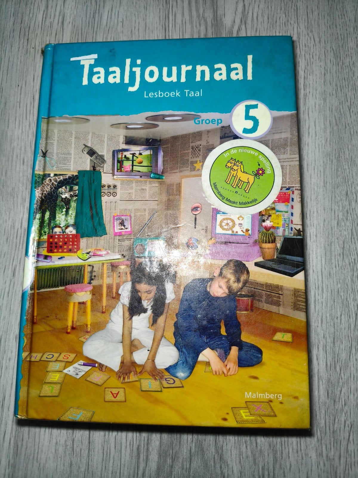 Taaljournaal Lesboek Taal Groep 5 Malmberg, Gelezen, Malmberg, Ophalen of Verzenden, Nederlands