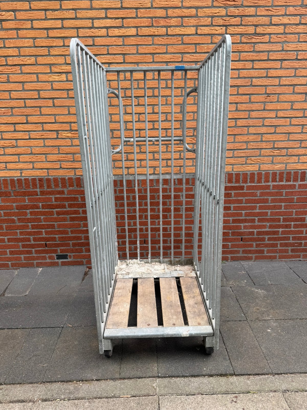 Transportkar / rolkar / trolley kar / opbergkar, 100 liter of meer, Ophalen of Verzenden, Zo goed als nieuw, Transportkar