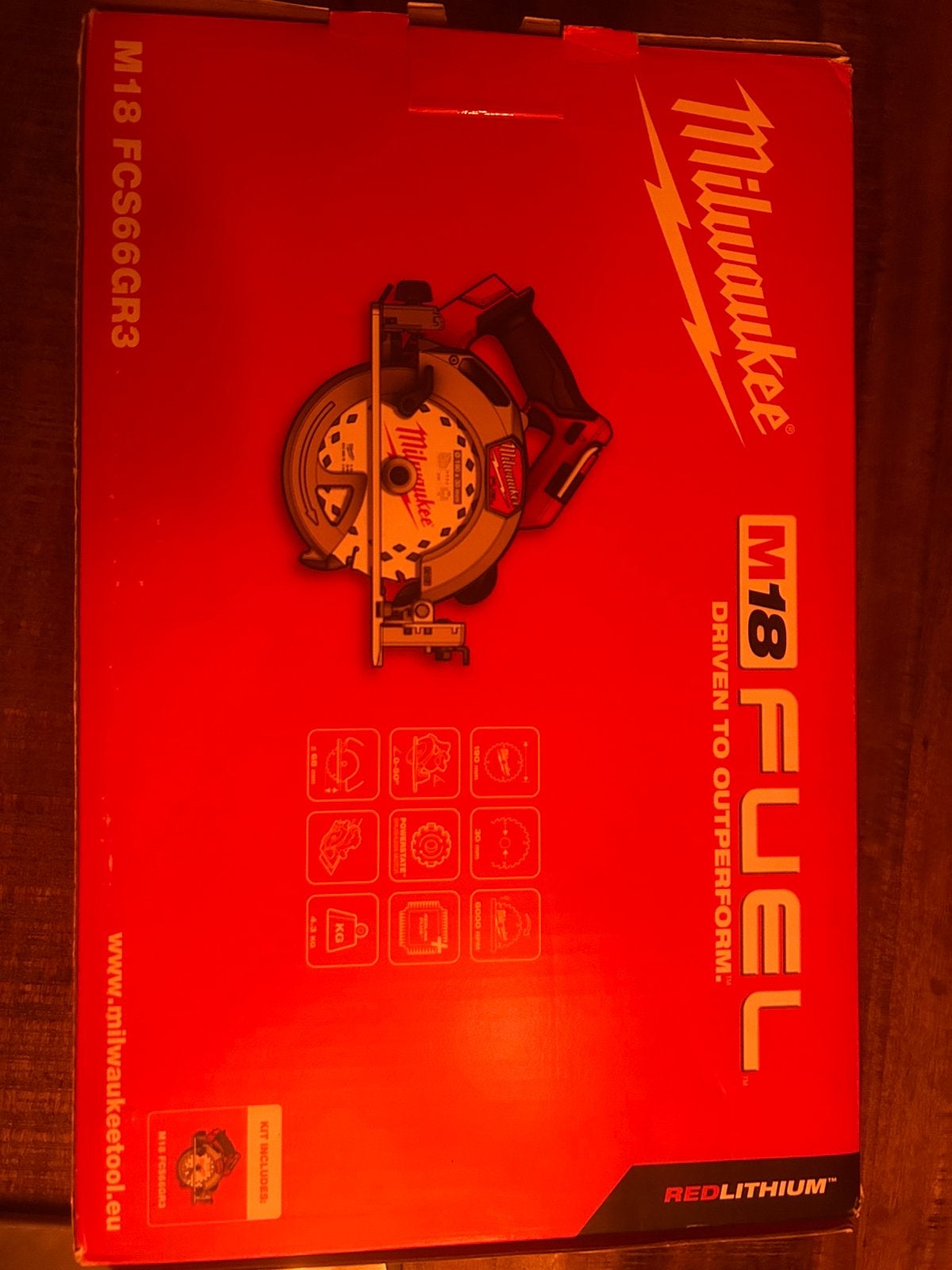 Milwaukee M18 FCS66GR3 cirkelzaag