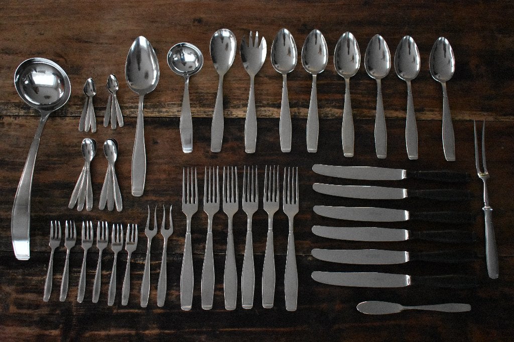 Gero Zilmeta 562 Carre 6 personen ebba-metaal diner cassette, Overige materialen, Gebruikt, Overige typen, Ophalen of Verzenden