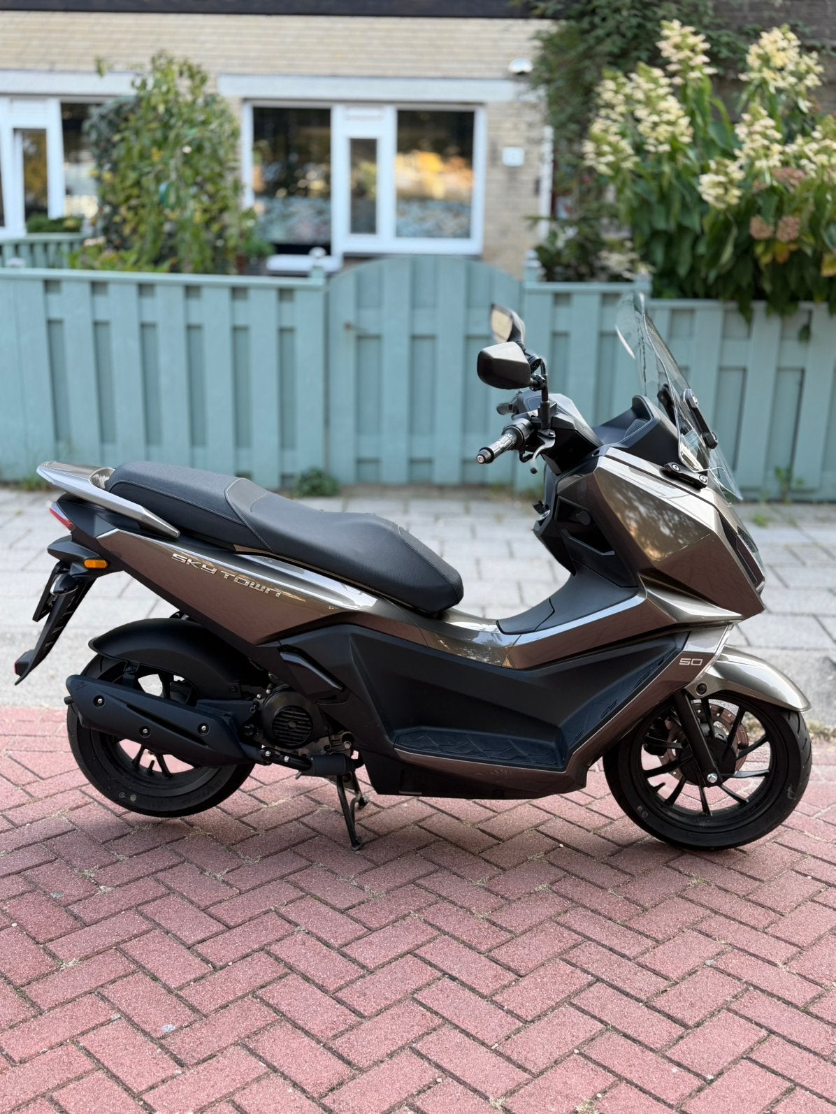 Kymco Sky Town 50 – 805 km – zeer nette staat, Ophalen, Zo goed als nieuw, Benzine