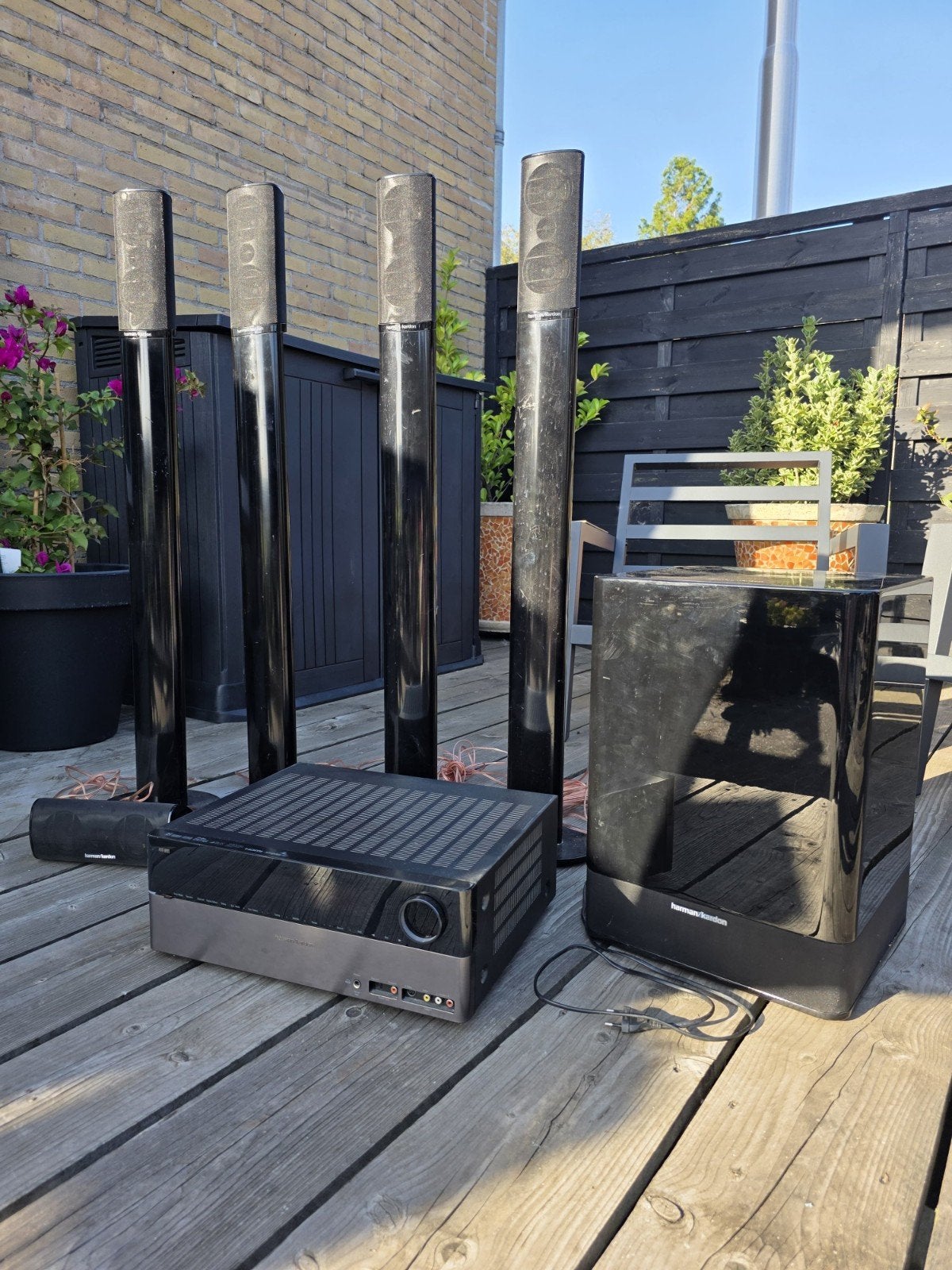 harmen kardon luidsprekerset, Audio, Tv en Foto, Luidsprekers, Ophalen, Gebruikt, Subwoofer, Overige merken
