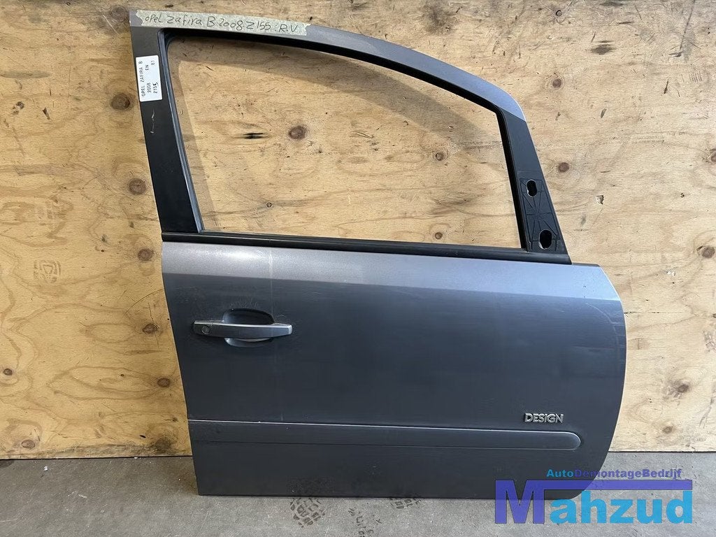 OPEL ZAFIRA B GRIJS Z155 rechts voor deur 2005-2011, Auto-onderdelen, Gebruikt, Deur, Opel Automobile GmbH, Ophalen of Verzenden