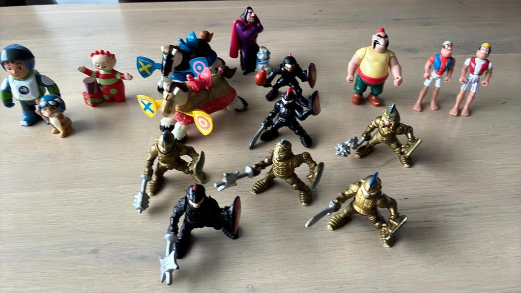 Mattel fisher price etc. Vintage speelgoed figuren, Verzamelen, Ophalen of Verzenden, Gebruikt