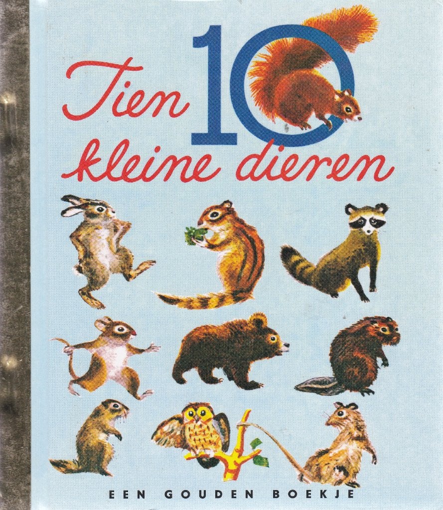 Gouden boekje Tien kleine dieren & Kareltje, Ophalen of Verzenden, Zo goed als nieuw, Fictie algemeen, Gouden boekje