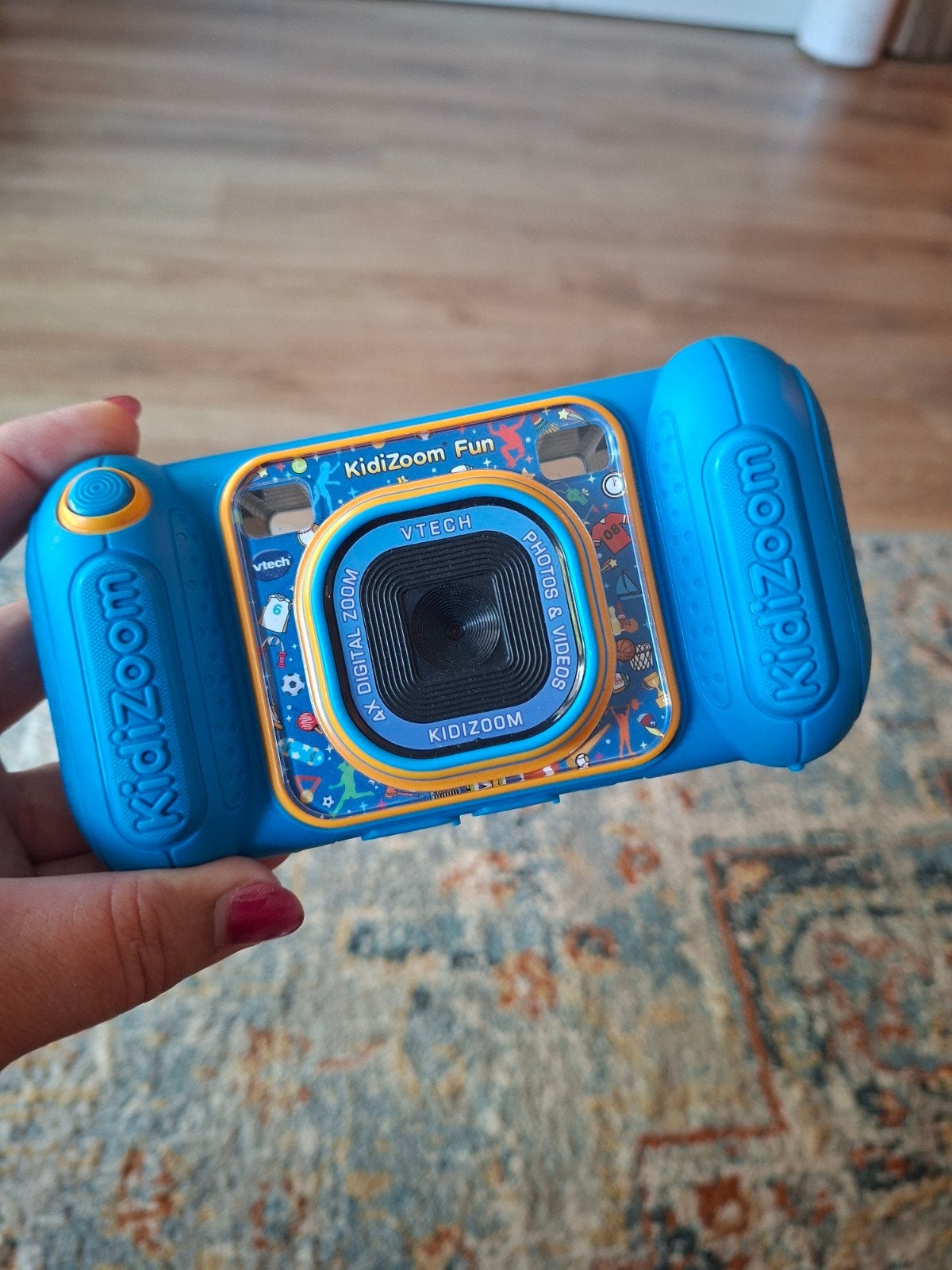 Kidizoom fun Vtech camera, Kinderen en Baby's, Speelgoed | Vtech, Ophalen, Zo goed als nieuw, 6 jaar of ouder