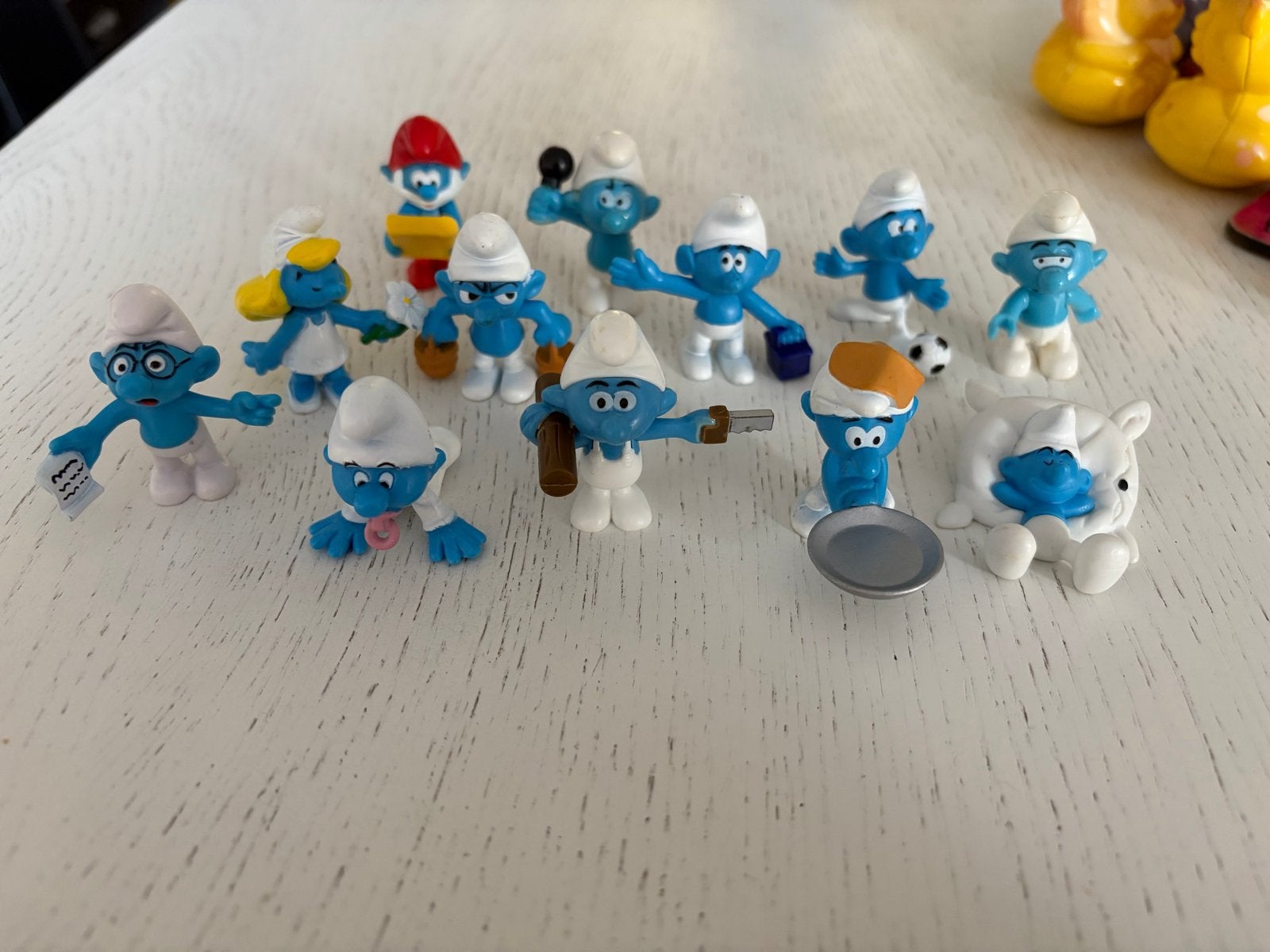 Smurfen beeldjes collectie - Diverse Smurfen, Verzamelen, Ophalen of Verzenden, Zo goed als nieuw, Verschillende Smurfen, Poppetje, Figuurtje of Knuffel